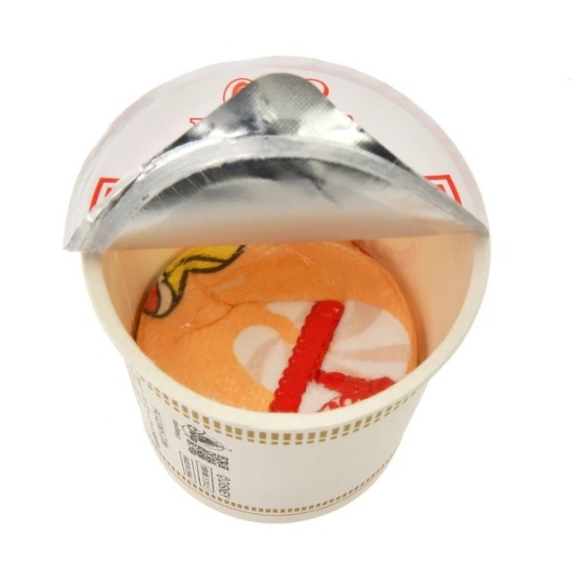 【カップヌードル】ミッキー ミニタオル カップ入り Cup Noodle 770円