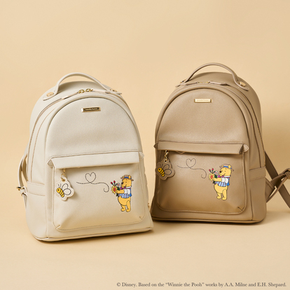 サマンサタバサ 限定 くまのプーさん リュック ショルダーバッグ 新品 証明書付 ギフト包装無料 ディズニー ピグレット はちみつの日 ユニセックス セール 『くまのプーさん』コレクション ナイロンリュック