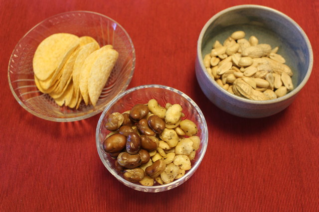 おつまみ勢ぞろい！