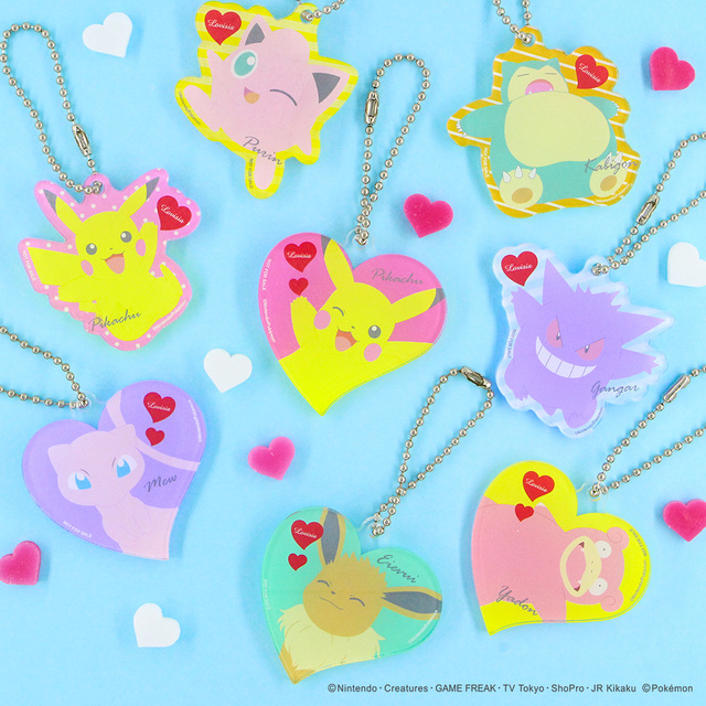 数量限定アクリルチャーム