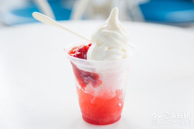 ストロベリーミルク&ソフトシェイブアイス