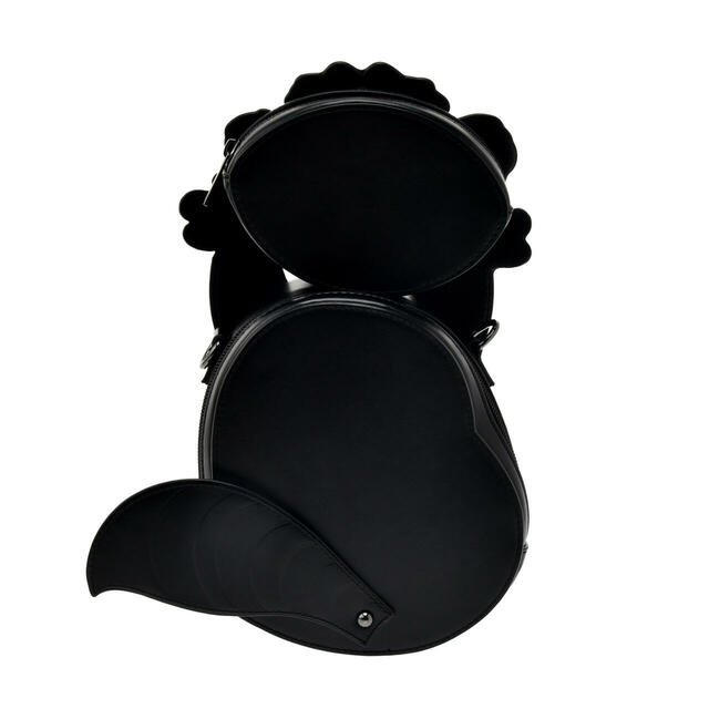 チェシャ猫 ショルダーバッグ 蓄光 ダイカット ブラック CHESHIRE CAT 7,500円