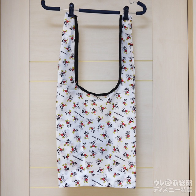 宝島社『グッズ付きデジタルマガジン steady. 2021年5月号特別号』｜特別付録「軽い! 洗える!大きい!ミッキーマウスデザインのフェイス形収納エコバッグ」