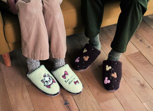 足首まであったかな脱ぎ履きしやすいもこもこボアスリッパ(選べるキャラクター)｜￥1,590 （税込）