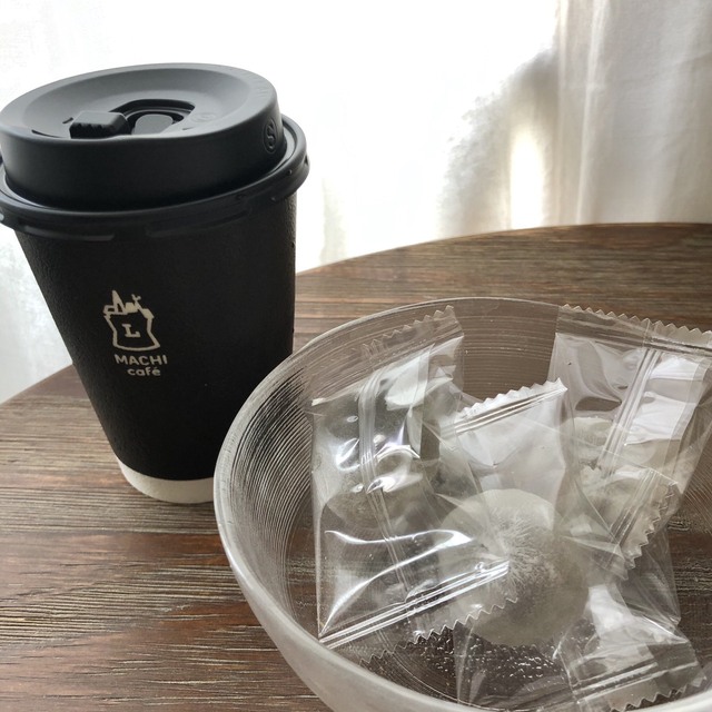ホットコーヒー×北海道産小豆使用のこしあん大福　7個