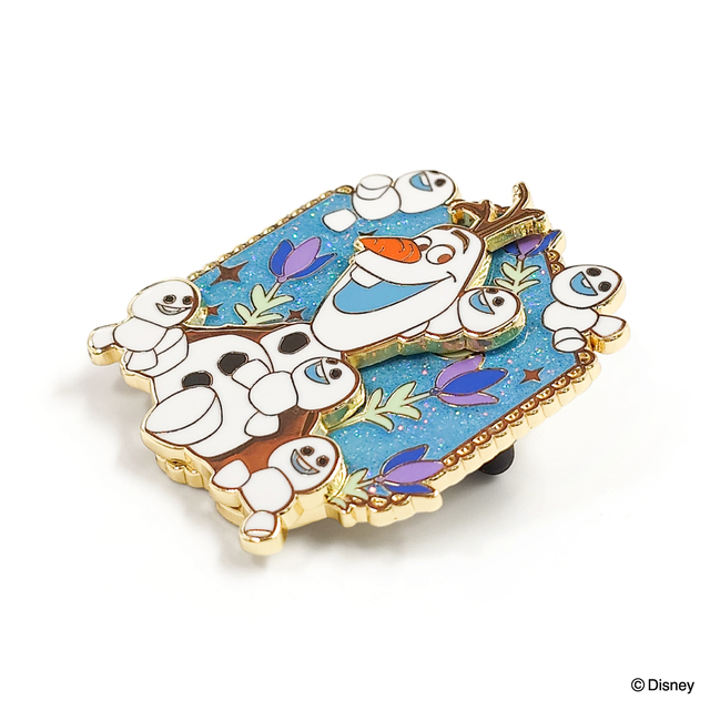 コレクションピンバッジ　オラフ＆スノーギース　1,980円