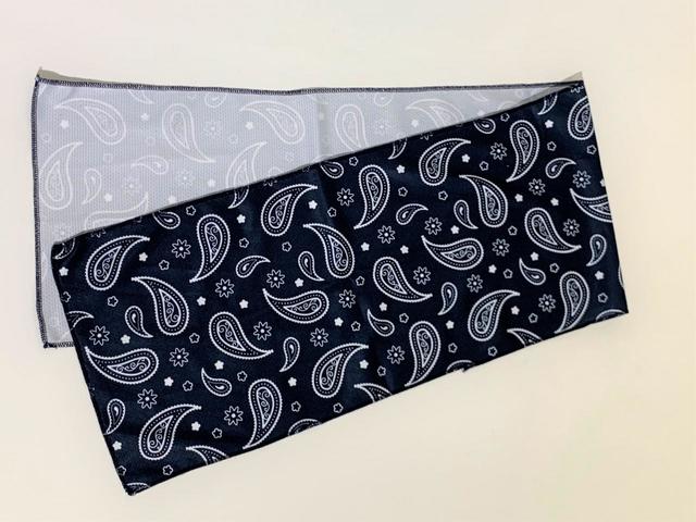 【Watts】「クールタオルペイズリーNB」軽くてコンパクトなのも魅力です