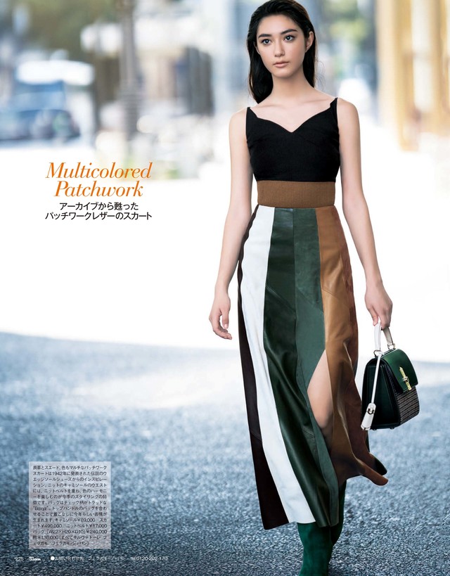 ファッション誌「ヴァンサンカン11月号」　撮影：水田学