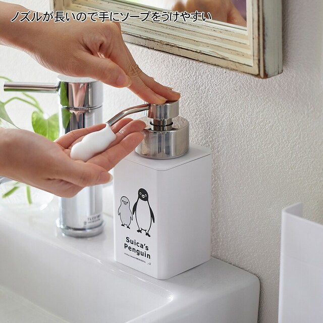 【ベルメゾン】Suicaのペンギン×tower 泡タイプのソープディスペンサー