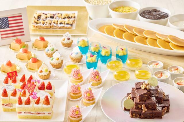 「カスタマイズが楽しい！STRINGS アメリカンサマーグルメフェア」＜期間：7月5日（金）〜9月13日（金）＞【アメリカンなブッフェで舌鼓！カスタマイズできる“ハンバーガー＆ホットドッグ”や“プレミアムローストビーフ”が食べ放題！】