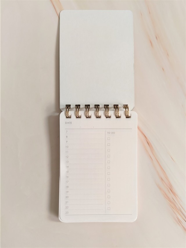 【セリア】A7ツインリングメモ フリーデイリー