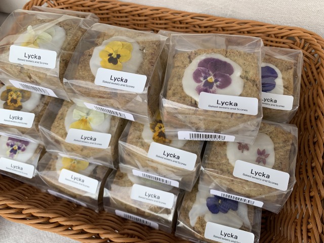 Lycka「ジャスミンとオレンジのチョコスコーン」