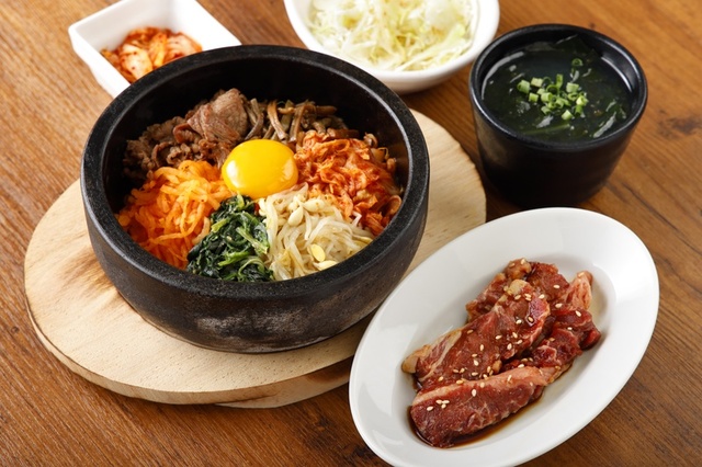 石焼きビビンバ&ワタミカルビセット