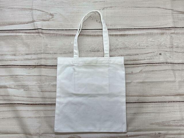 【UNIQLO（ユニクロ）セレブレイティング　ソフィア・コッポラ トートバッグ】背面はシンプルな無地