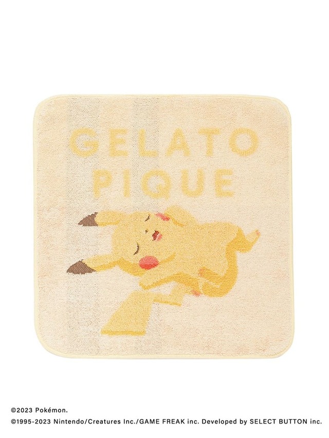 【ポケモンスリープ】タオル　ピカチュウ　￥1,760