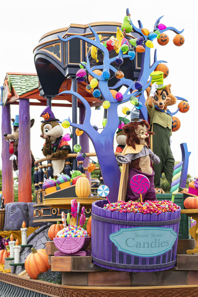 東京ディズニーランド「ザ・ヴィランズ・ハロウィーンInto the Frenzy”」プレスプレビューの様子