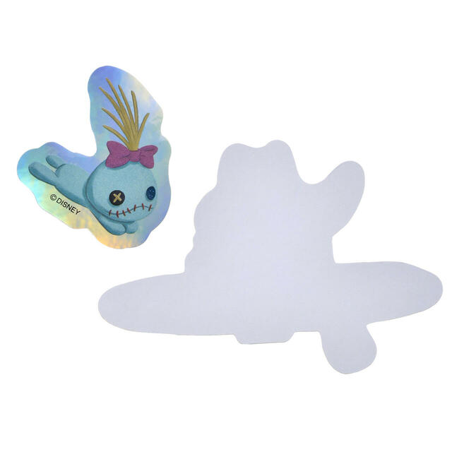スティッチ＆スクランプ シール・ステッカー ダイカット ホログラム Sticker Collection Disney Stitch Day Collection 700円