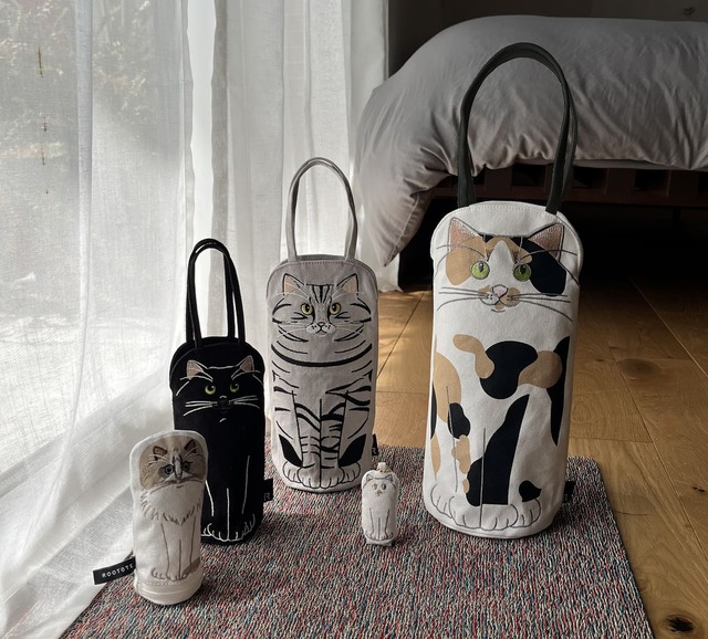 【ROOTOTE「ネコリョーシカ」】みんな揃ってねこの集会!?