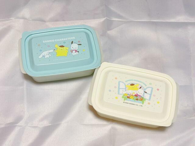 【ファミリーマートオリジナル サンリオキャラクターズ当りくじ】8等「保存容器セット」：990円（税込）