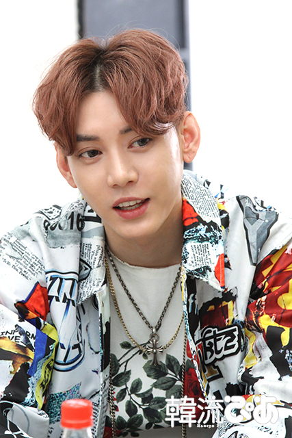 MYNAMEコヌ＠『韓流ぴあ』取材中