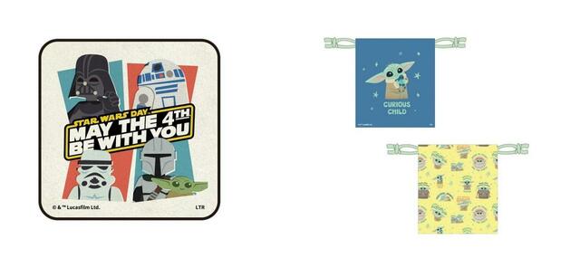 「ミニタオル、巾着」【東京ソラマチで「STAR WARS」OH MY CAFE開催】