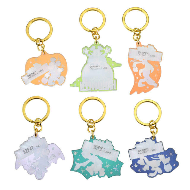 ミッキー&フレンズ シークレットキーホルダー ダイカット DISNEY HALLOWEEN 700円