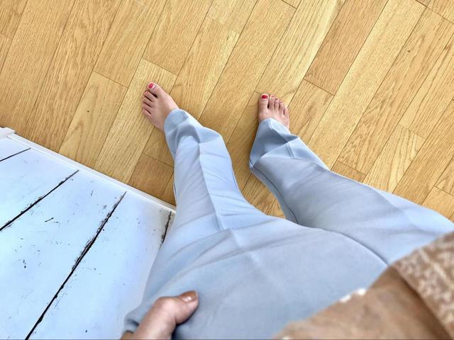 【GU（ジーユー）　2WAYストレッチフレアパンツ】今秋新発売！（税込1,990円）