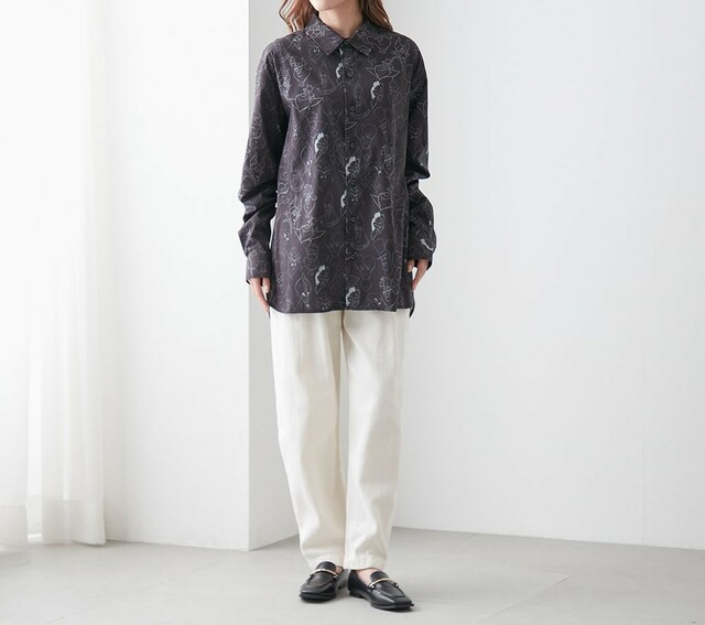 ユニセックスフェイスプリントシャツ「ヴィランズ」|¥ 6,990 (税込)