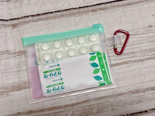 中身が見えるので便利！