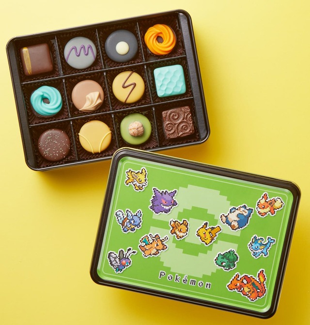 「ポケモン meets メリーチョコレート」よくばりアソートボックス／2,376 円