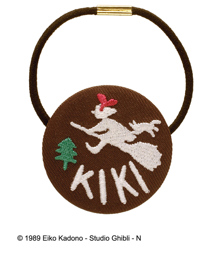 魔女の宅急便 刺繍ヘアゴム キキチョコケーキ 900円(税別)