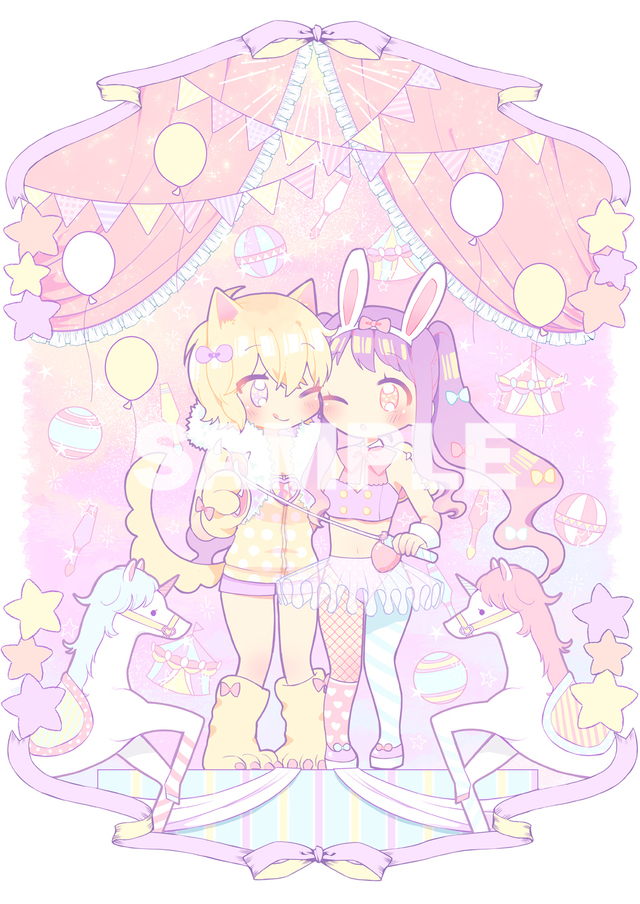 缶乃　Tシャツイラスト