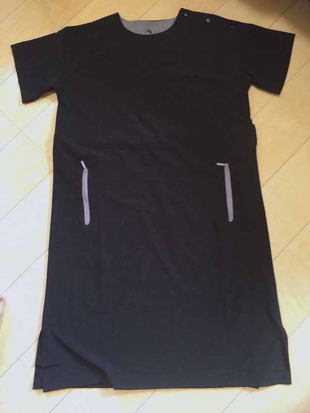 【ワークマン レディースハイストレッチUVリラックスワンピース】ストレッチ性があり、運動向きのワンピース