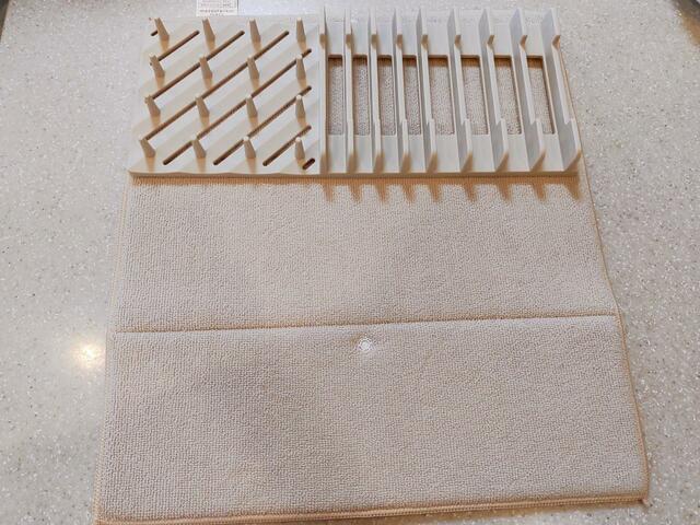 コンパクトなサイズなので、シンク隣に置くことができた