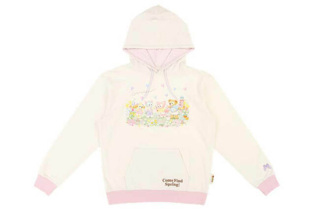 パーカー 5,600円｜東京ディズニーシー「ダッフィー＆フレンズのカム・ファインド・スプリング！」スペシャルグッズ｜発売日：2024年4月1日（月）