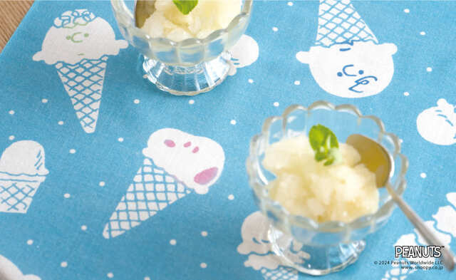 【PEANUTS】スヌーピーがかわいくてひんやりのシャーベット に！