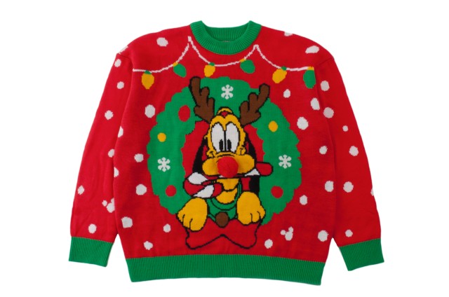 セーター 5,900円|ニセックスM-L|東京ディズニーリゾート「ディズニー・クリスマス」2019|販売店舗:東京ディズニーランド「グランドエンポーリアム」、東京ディズニーシー「エンポーリオ」