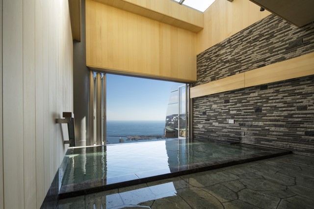 【星野リゾート　リゾナーレ熱海】大浴場 明星の湯