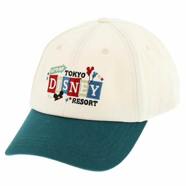 キャップ 54cm 2,800円、58cm 3,200円｜東京ディズニーリゾート 満面のスマイルのミッキーたちがデザインされたグッズ｜販売店舗：東京ディズニーランド「グランドエンポーリアム」、東京ディズニーシー「フィガロズ・クロージアー」｜発売日：2024年4月25日（木）