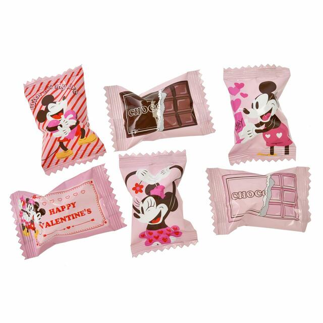 ミッキー＆ミニー クランチチョコレート アソート Valentine Pink Pop 1,620円