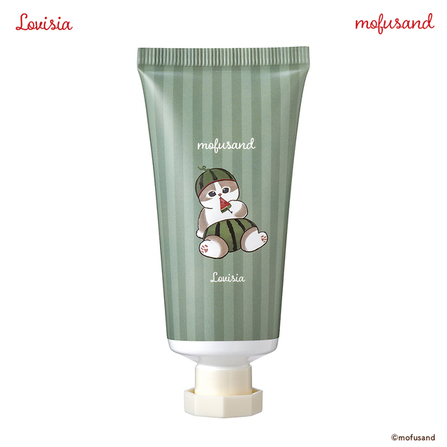 『Lovisia mofusandマスコットハンドクリーム』スイカの香り:価格1,100円(税込)