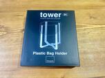 【tower　ポリ袋エコホルダー】グラススタンドや卓上ゴミ箱として重宝！