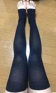 【GU レッグサポートソックス】むくみだけでなく冷え性対策にも○