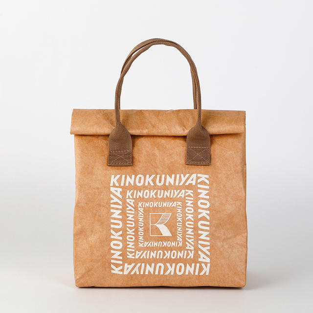 【紀ノ国屋 リンクリーランチ保冷バッグ】ランチタイムからアウトドアシーンまで重宝！「ベージュ×ホワイト」