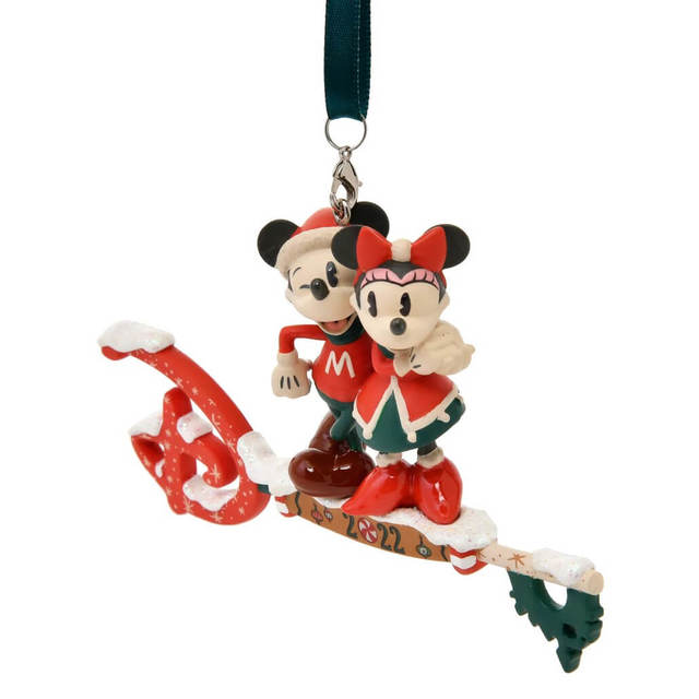 ミッキー&ミニー オーナメント コレクタブルキー Ornament 2022 1,980円