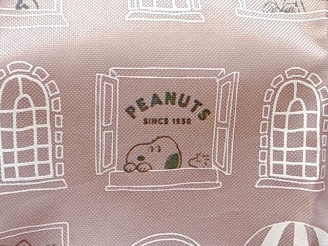 中央の窓からお顔を覗かせているスヌーピー。かわいすぎる〜！