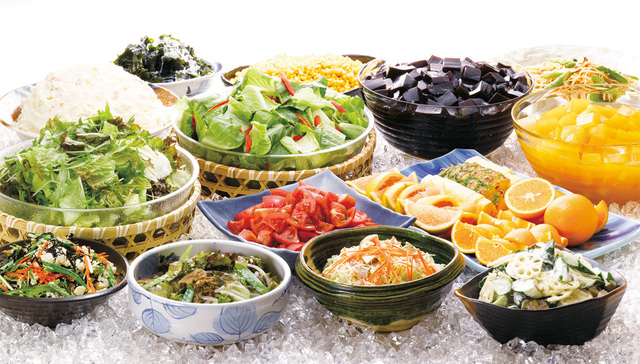 新鮮サラダバーセット