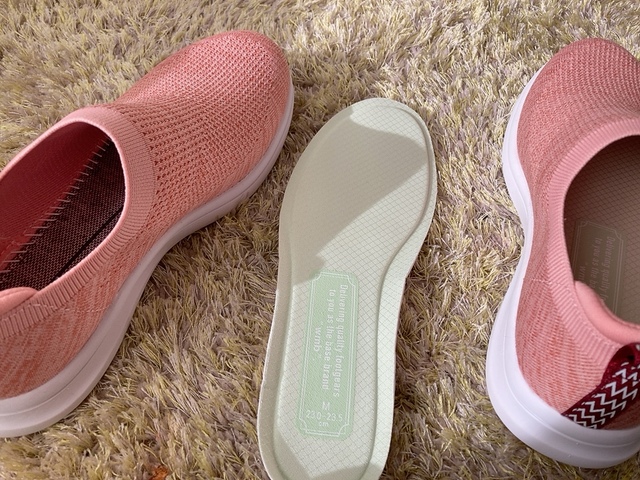 【ワークマン ファイングリップレディース】クッション性が高く体重をしっかりと支えてくれます