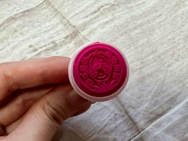 【Seria（セリア）】インクの色はピンク！