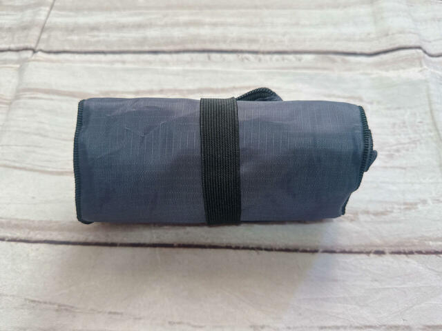 ゴムバンドでまとめればコンパクトに！